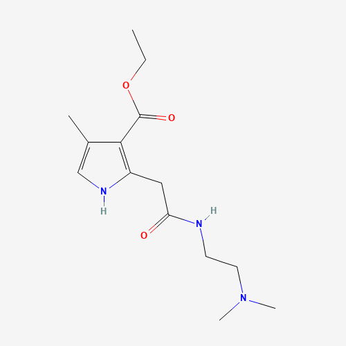 ethyl 2-[2-[2-(dimethylamino)ethylamino]-2-oxoethyl]-4-methyl-1H-pyrrole-3-carboxylate (CAS: 945381-96-4) - Related Chemical Product