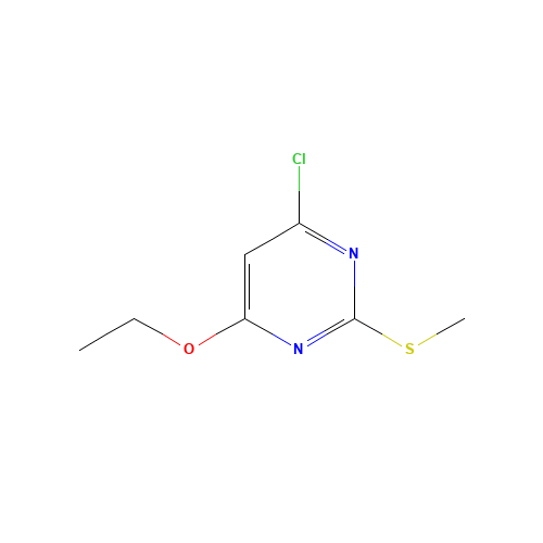 4-chloro-6-ethoxy-2-methylsulfanylpyrimidine (CAS: 221679-84-1) - Related Chemical Product