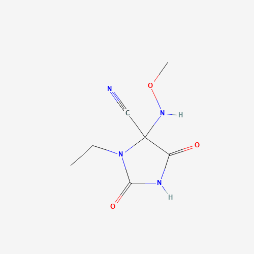 3-ethyl-4-(methoxyamino)-2,5-dioxoimidazolidine-4-carbonitrile (CAS: 644972-55-4) - Related Chemical Product