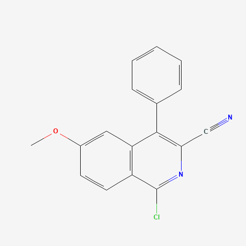 1-chloro-6-methoxy-4-phenylisoquinoline-3-carbonitrile (CAS: 849546-10-7) - Related Chemical Product