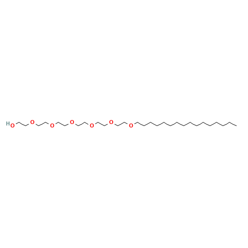 2-[2-[2-[2-[2-(2-hexadecoxyethoxy)ethoxy]ethoxy]ethoxy]ethoxy]ethanol (CAS: 5168-91-2) - Related Chemical Product