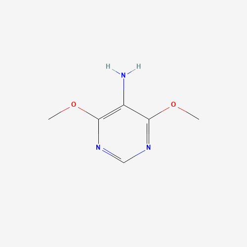 4,6-dimethoxypyrimidin-5-amine (CAS: 15846-15-8) - Chemical Structure and Molecular Formula 