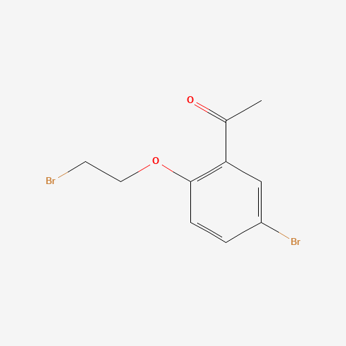 1-[5-bromo-2-(2-bromoethoxy)phenyl]ethanone (CAS: 1189816-63-4) - Related Chemical Product