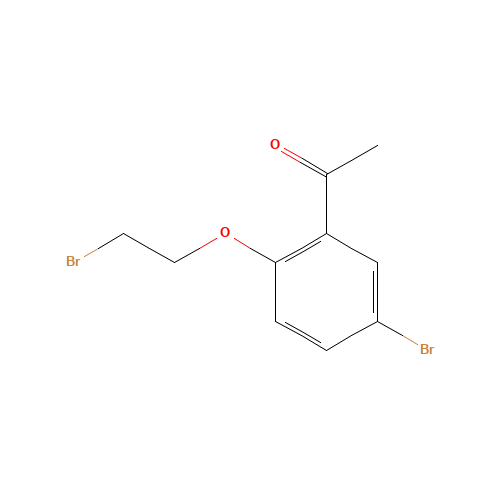 1-[5-bromo-2-(2-bromoethoxy)phenyl]ethanone (CAS: 1189816-63-4) - Related Chemical Product