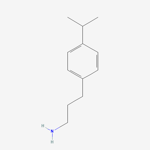 3-(4-propan-2-ylphenyl)propan-1-amine (CAS: 165736-01-6) - Related Chemical Product