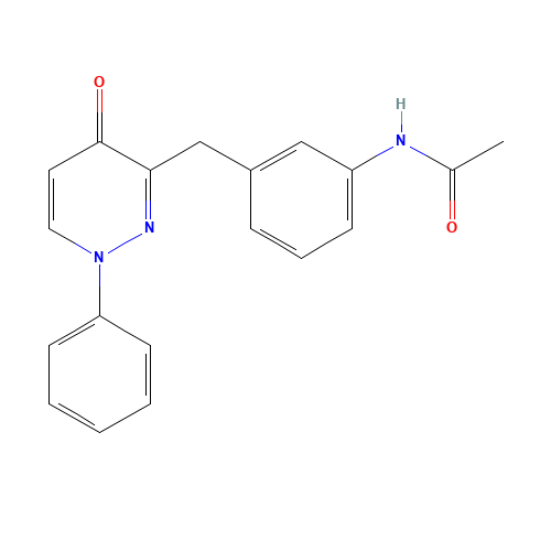 N-[3-[(4-oxo-1-phenylpyridazin-3-yl)methyl]phenyl]acetamide (CAS: 1314387-04-6) - Related Chemical Product