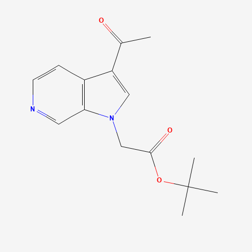 tert-butyl 2-(3-acetylpyrrolo[2,3-c]pyridin-1-yl)acetate (CAS: 1386457-04-0) - Related Chemical Product