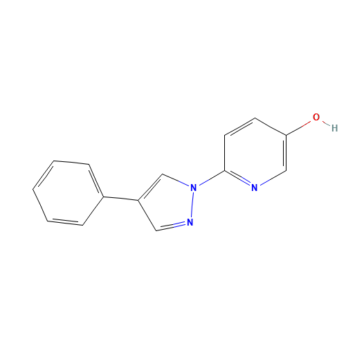 6-(4-phenylpyrazol-1-yl)pyridin-3-ol (CAS: 1393125-93-3) - Related Chemical Product