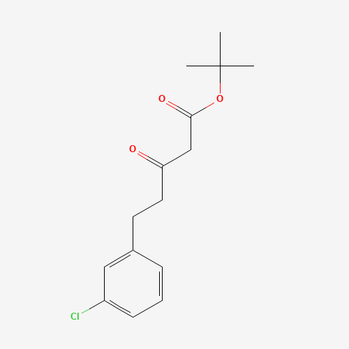 tert-butyl 5-(3-chlorophenyl)-3-oxopentanoate (CAS: 85794-94-1) - Related Chemical Product