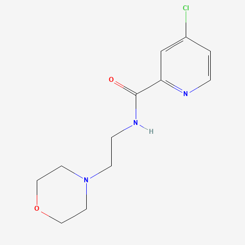 4-chloro-N-(2-morpholin-4-ylethyl)pyridine-2-carboxamide (CAS: 284462-51-7) - Related Chemical Product