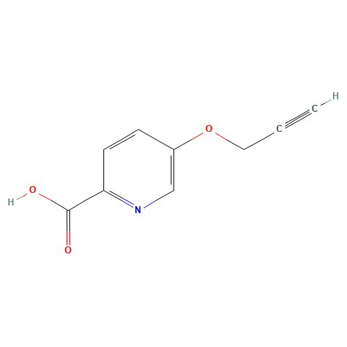 5-prop-2-ynoxypyridine-2-carboxylic acid (CAS: 1545792-86-6) - Related Chemical Product