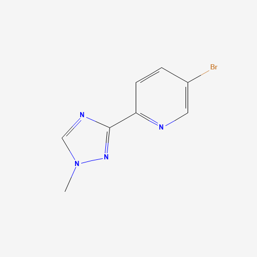 5-bromo-2-(1-methyl-1,2,4-triazol-3-yl)pyridine (CAS: 1319255-39-4) - Related Chemical Product