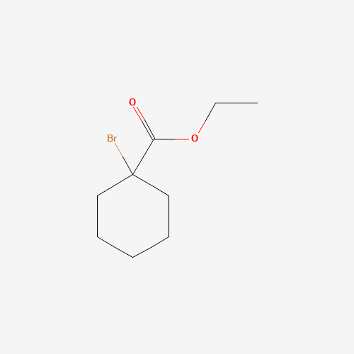 ethyl 1-bromocyclohexane-1-carboxylate (CAS: 41949-98-8) - Chemical Structure and Molecular Formula 