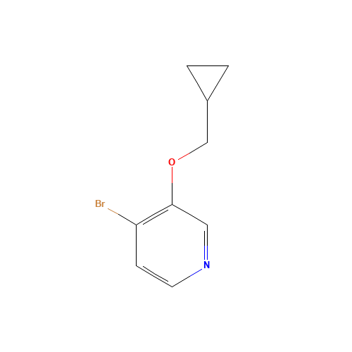 4-bromo-3-(cyclopropylmethoxy)pyridine (CAS: 1610521-11-3) - Related Chemical Product
