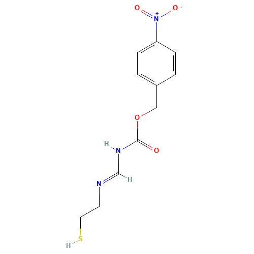 (4-nitrophenyl)methyl N-(2-sulfanylethyliminomethyl)carbamate (CAS: 80166-50-3) - Related Chemical Product