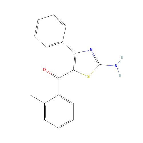 (2-amino-4-phenyl-1,3-thiazol-5-yl)-(2-methylphenyl)methanone (CAS: 1361413-56-0) - Related Chemical Product