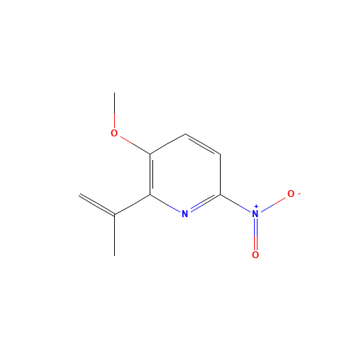 3-methoxy-6-nitro-2-prop-1-en-2-ylpyridine (CAS: 1446792-90-0) - Related Chemical Product