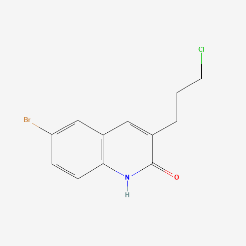 6-bromo-3-(3-chloropropyl)-1H-quinolin-2-one (CAS: 848170-40-1) - Related Chemical Product