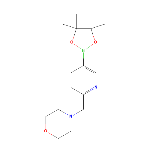 4-[[5-(4,4,5,5-tetramethyl-1,3,2-dioxaborolan-2-yl)pyridin-2-yl]methyl]morpholine (CAS: 1160790-92-0) - Related Chemical Product