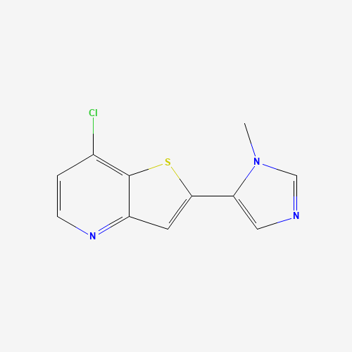 7-chloro-2-(3-methylimidazol-4-yl)thieno[3,2-b]pyridine (CAS: 225385-09-1) - Related Chemical Product