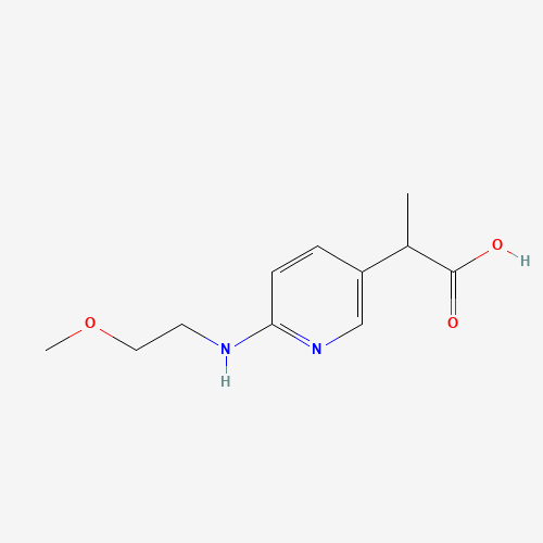 2-[6-(2-methoxyethylamino)pyridin-3-yl]propanoic acid (CAS: 1419604-83-3) - Related Chemical Product