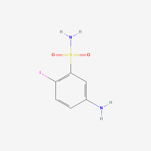 5-amino-2-iodobenzenesulfonamide (CAS: 477932-67-5) - Related Chemical Product