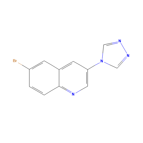 6-bromo-3-(1,2,4-triazol-4-yl)quinoline (CAS: 1355583-17-3) - Related Chemical Product