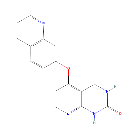 5-quinolin-7-yloxy-3,4-dihydro-1H-pyrido[2,3-d]pyrimidin-2-one (CAS: 1265636-33-6) - Related Chemical Product