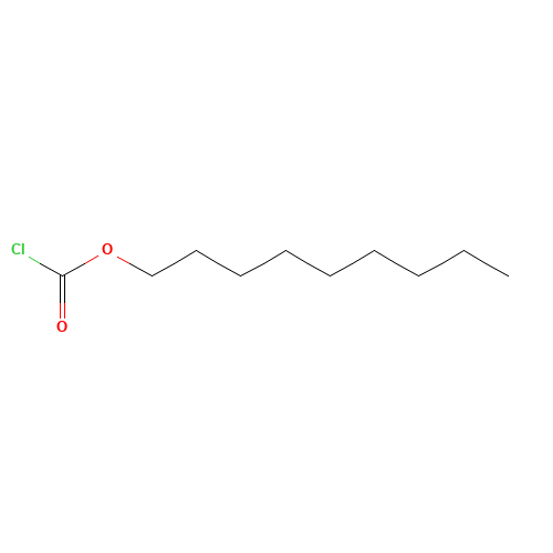 nonyl carbonochloridate (CAS: 57045-82-6) - Chemical Structure and Molecular Formula 