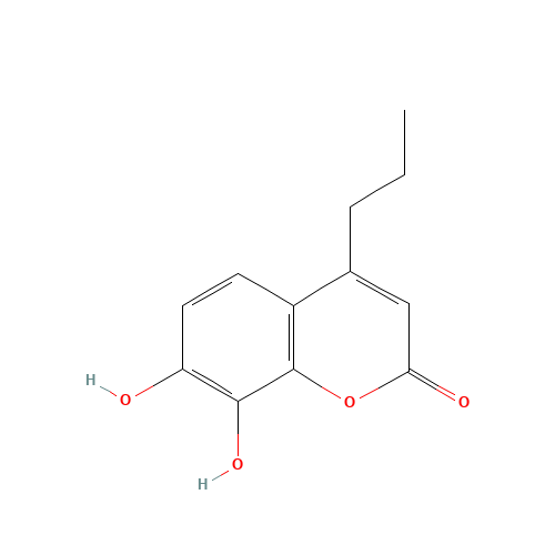 7,8-dihydroxy-4-propylchromen-2-one (CAS: 19040-67-6) - Related Chemical Product