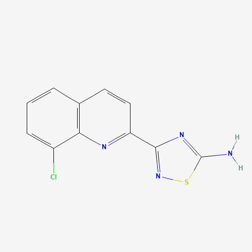 3-(8-chloroquinolin-2-yl)-1,2,4-thiadiazol-5-amine (CAS: 1179359-99-9) - Related Chemical Product