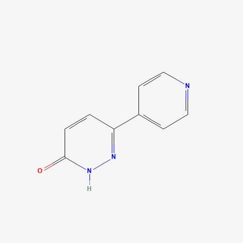 3-pyridin-4-yl-1H-pyridazin-6-one (CAS: 78157-26-3) - Chemical Structure and Molecular Formula 