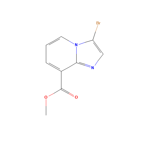 methyl 3-bromoimidazo[1,2-a]pyridine-8-carboxylate (CAS: 1234616-47-7) - Related Chemical Product
