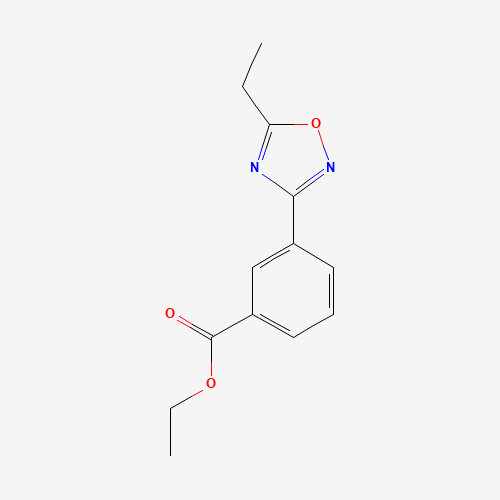 ethyl 3-(5-ethyl-1,2,4-oxadiazol-3-yl)benzoate (CAS: 1166756-76-8) - Related Chemical Product