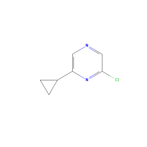 2-chloro-6-cyclopropylpyrazine (CAS: 1209457-99-7) - Related Chemical Product