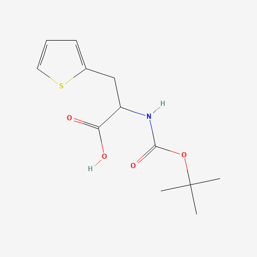 2-[(2-methylpropan-2-yl)oxycarbonylamino]-3-thiophen-2-ylpropanoic acid (CAS: 78512-39-7) - Related Chemical Product