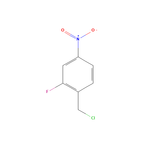 1-(chloromethyl)-2-fluoro-4-nitrobenzene (CAS: 1159607-50-7) - Chemical Structure and Molecular Formula 