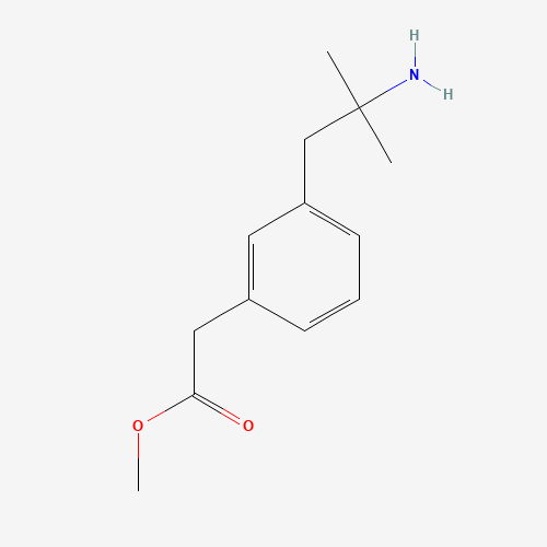 methyl 2-[3-(2-amino-2-methylpropyl)phenyl]acetate (CAS: 861448-78-4) - Related Chemical Product