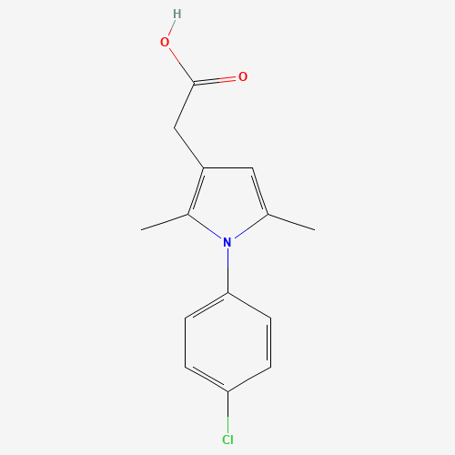2-[1-(4-chlorophenyl)-2,5-dimethylpyrrol-3-yl]acetic acid (CAS: 42779-82-8) - Related Chemical Product