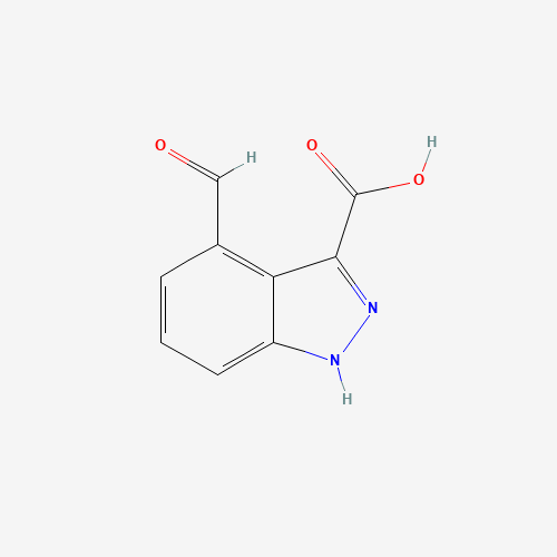 4-formyl-1H-indazole-3-carboxylic acid (CAS: 885519-90-4) - Related Chemical Product