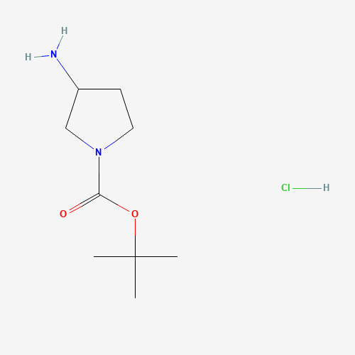 tert-butyl 3-aminopyrrolidine-1-carboxylate;hydrochloride (CAS: 1188263-70-8) - Related Chemical Product