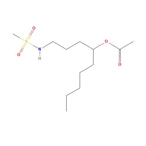 1-(methanesulfonamido)nonan-4-yl acetate (CAS: 63857-26-1) - Related Chemical Product