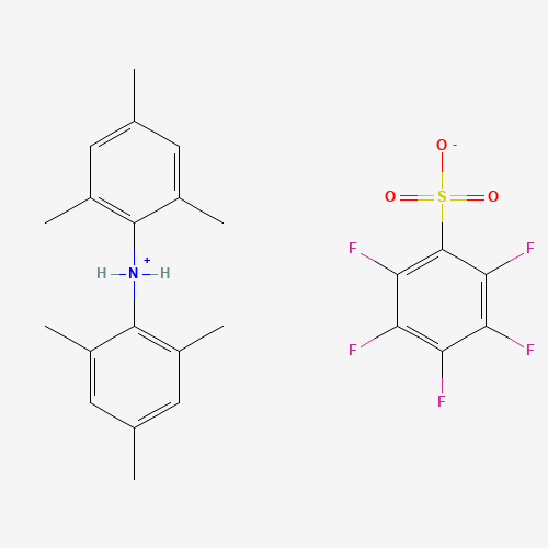 bis(2,4,6-trimethylphenyl)azanium;2,3,4,5,6-pentafluorobenzenesulfonate (CAS: 850629-65-1) - Related Chemical Product
