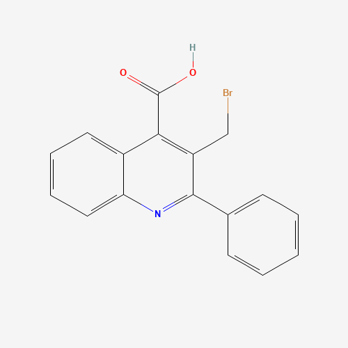 3-(bromomethyl)-2-phenylquinoline-4-carboxylic acid (CAS: 224633-15-2) - Related Chemical Product