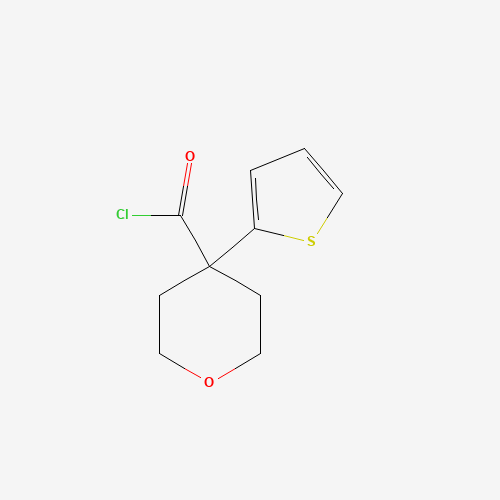 4-thiophen-2-yloxane-4-carbonyl chloride (CAS: 906352-92-9) - Related Chemical Product