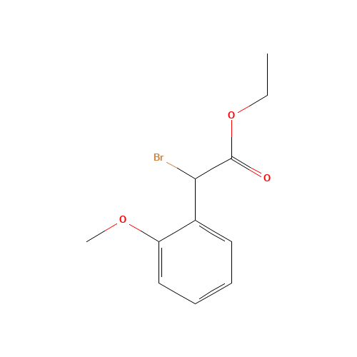 ethyl 2-bromo-2-(2-methoxyphenyl)acetate (CAS: 109041-91-0) - Related Chemical Product