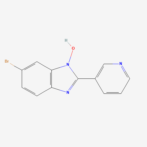 6-bromo-1-hydroxy-2-pyridin-3-ylbenzimidazole (CAS: 1356482-92-2) - Related Chemical Product