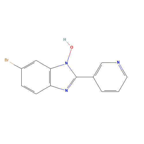 6-bromo-1-hydroxy-2-pyridin-3-ylbenzimidazole (CAS: 1356482-92-2) - Related Chemical Product