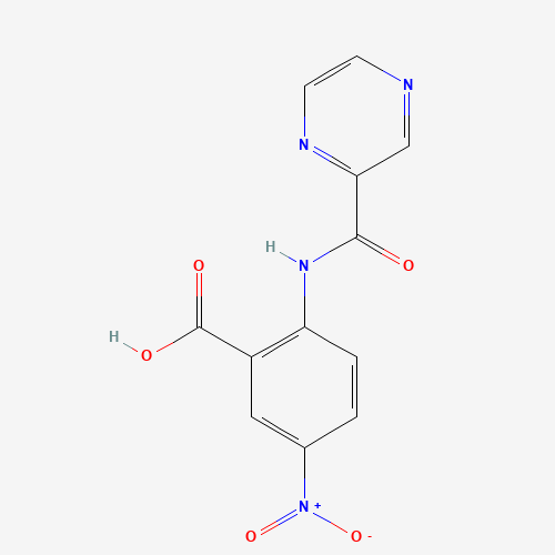 5-nitro-2-(pyrazine-2-carbonylamino)benzoic acid (CAS: 926206-53-3) - Related Chemical Product