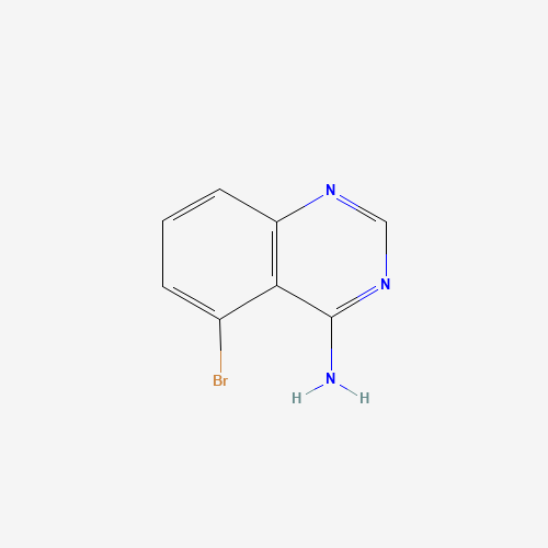 5-bromoquinazolin-4-amine (CAS: 1201784-87-3) - Chemical Structure and Molecular Formula 
